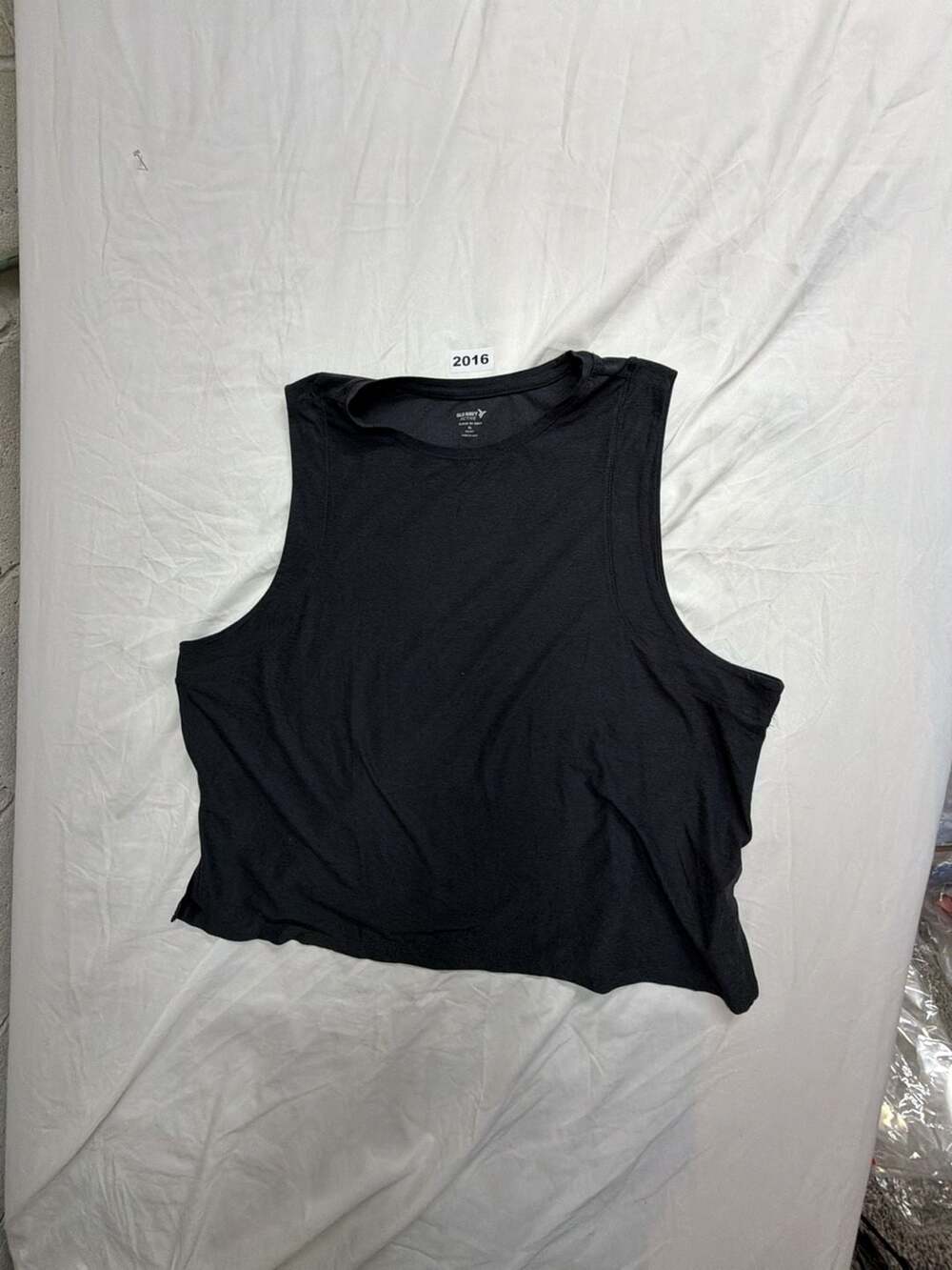Old Navy Active Cloud 94 Soft Tank Top Size XL Black Go-Dry